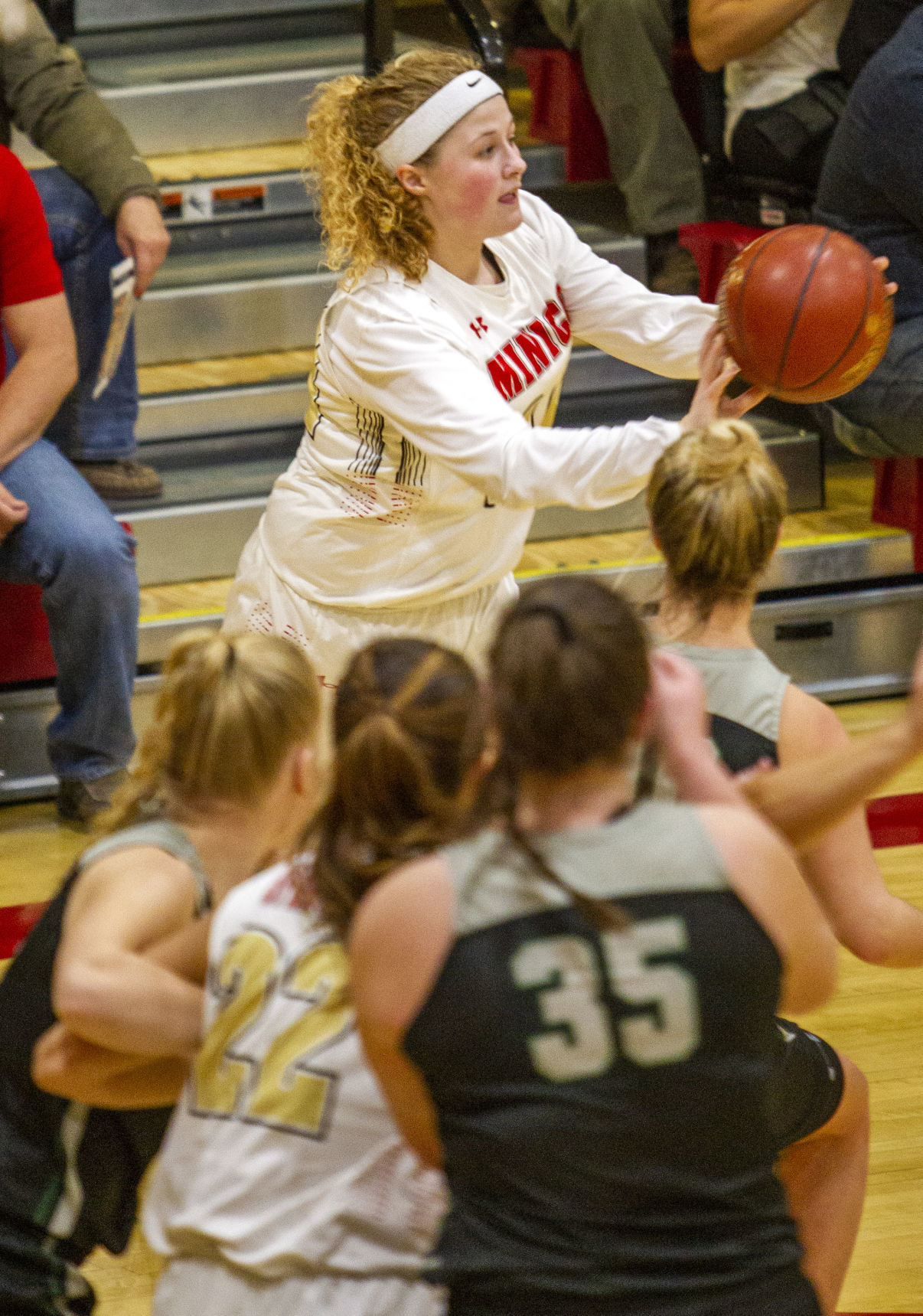 Minico vs Burley girls basketball